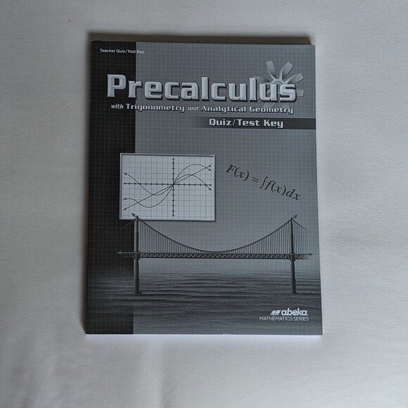New Abeka Precalculus Math Set - Picture 8 of 8